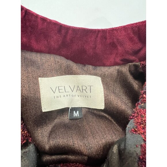 VELVART Long Rothko Vest in Red - Picture 7 of 7